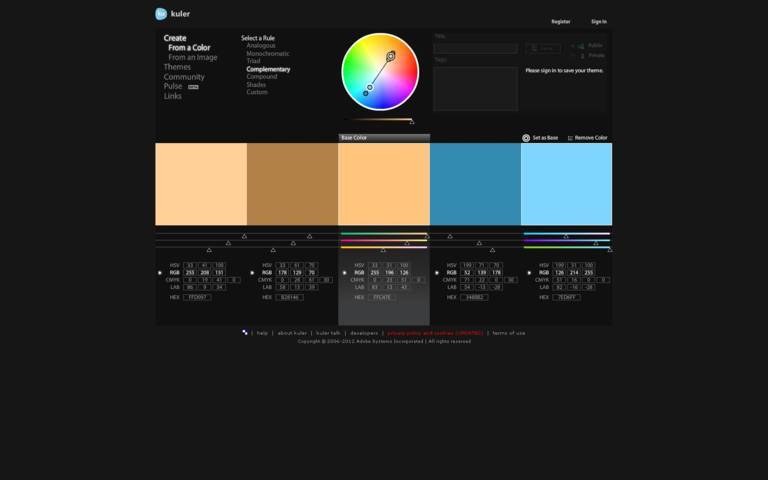 Crear patrons de color per la teva web