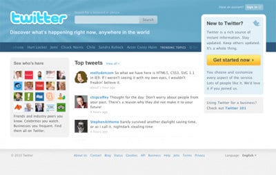 Com personalitzar el fons de la pàgina de Twitter?